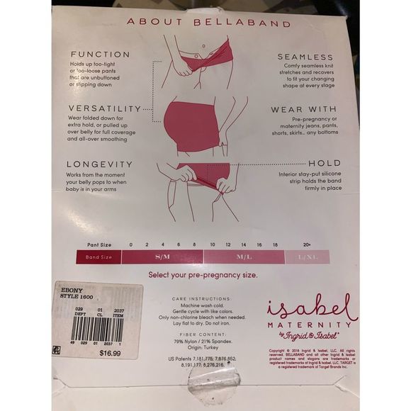 Bellaband® Maternity Support Belt - Isabel Maternity by Ingrid & Isabel™ - Picture 5 of 5
